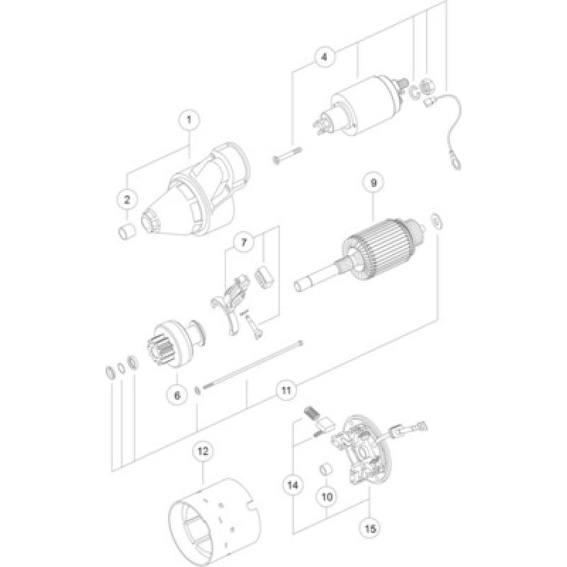 Démarreur MAHLE MS 436 - Visuel 2