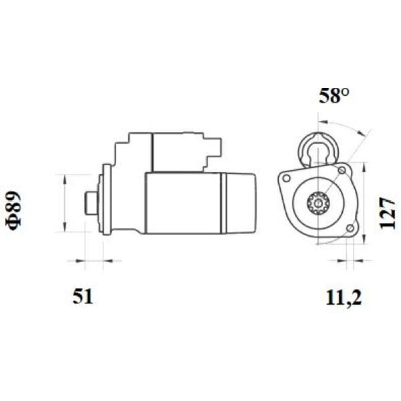 Démarreur MAHLE MS 888 - Visuel 1
