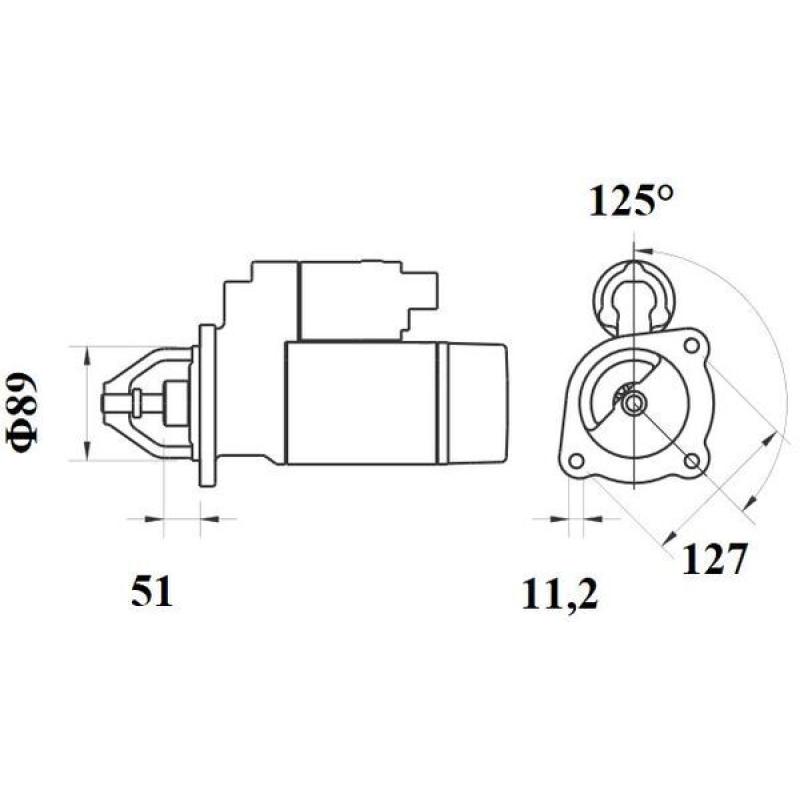Démarreur MAHLE MS 753 - Visuel 1