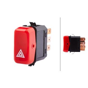 Interrupteur de signal de détresse HELLA 6HH 004 175-021