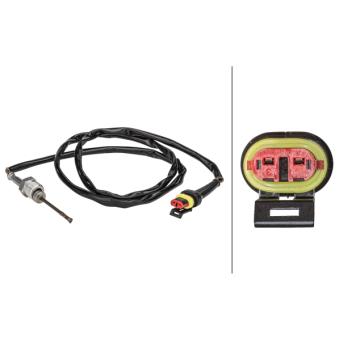Capteur, température des gaz HELLA