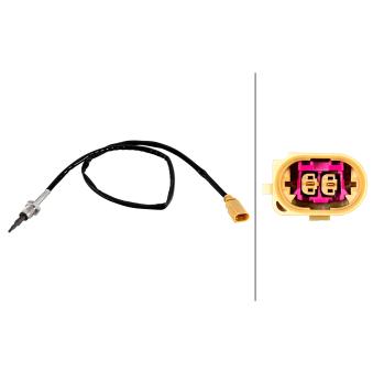 Capteur, température des gaz HELLA