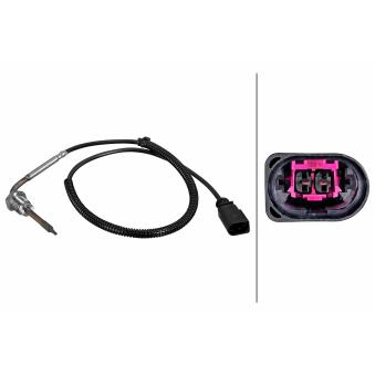 Capteur, température des gaz HELLA