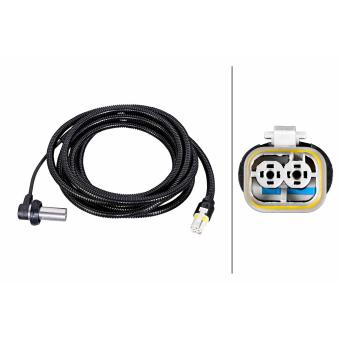 Capteur, vitesse de roue HELLA 6PU 230 052-121