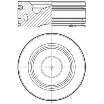 Piston MAHLE 061 PI 00137 000