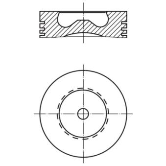 Piston MAHLE 061 PI 00127 000
