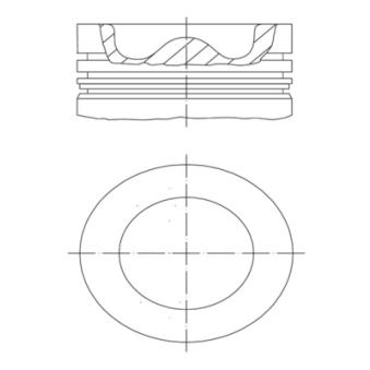 Piston MAHLE 061 PI 00101 000