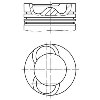 Piston MAHLE 209 68 10