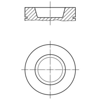 Piston MAHLE 229 27 00