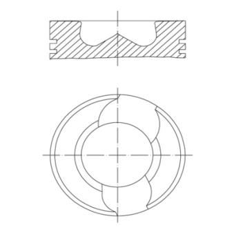 Piston MAHLE 227 02 30