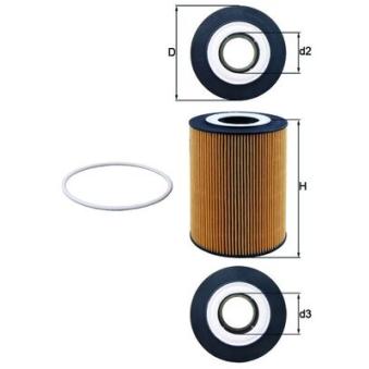 Filtre à huile MAHLE