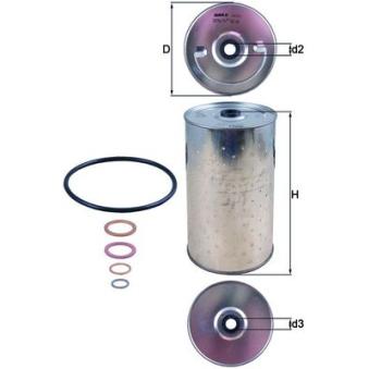 Filtre à huile MAHLE OX 30D