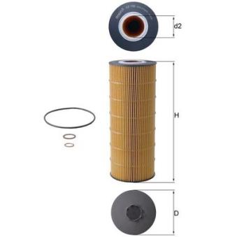 Filtre à huile MAHLE