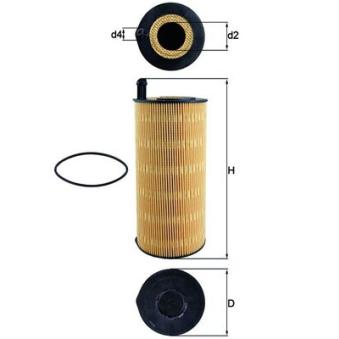 Filtre à huile MAHLE