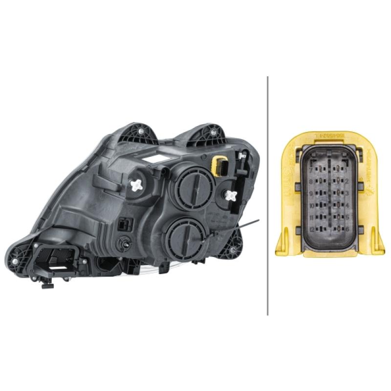 Projecteur principal HELLA 1LD 010 116-601 - Visuel 1