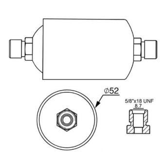 Filtre déshydratant, climatisation MAHLE AD 13 000S