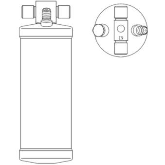 Filtre déshydratant, climatisation MAHLE AD 55 000S