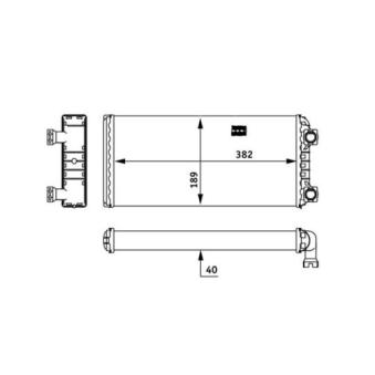 Système de chauffage MAHLE AH 133 000P