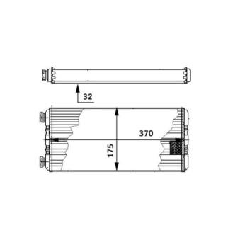 Système de chauffage MAHLE AH 131 000P