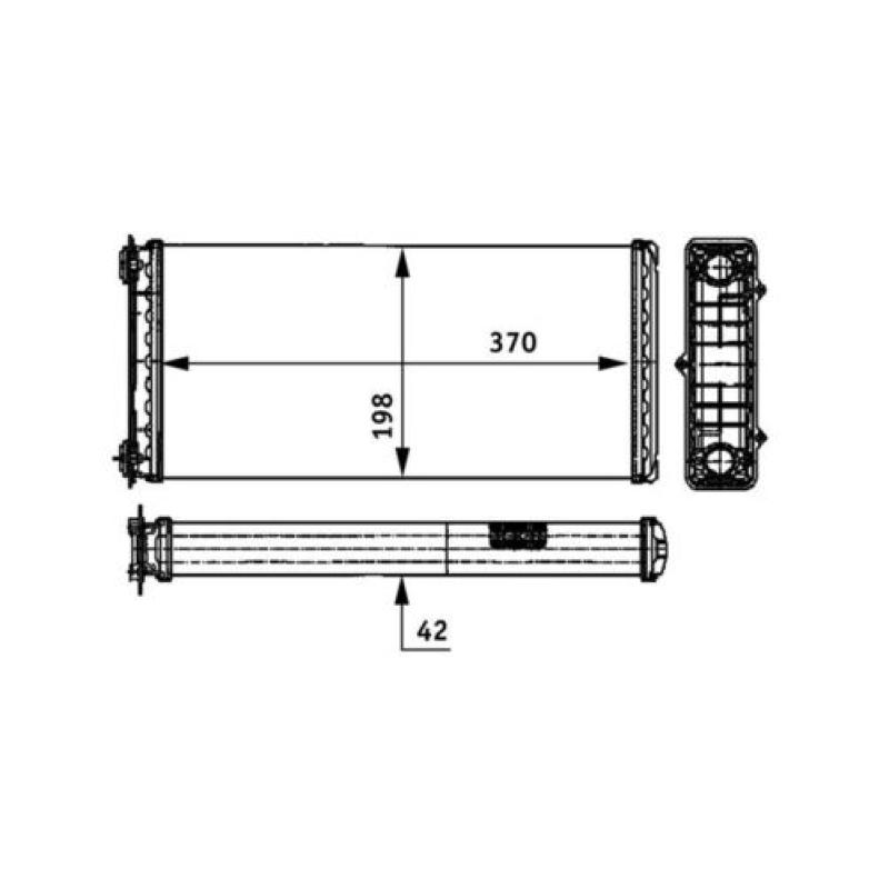 Système de chauffage MAHLE AH 117 000P - Visuel 1