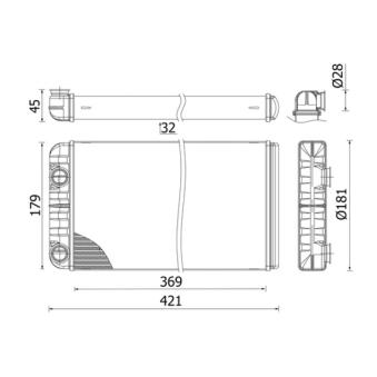 Système de chauffage MAHLE AH 312 000S