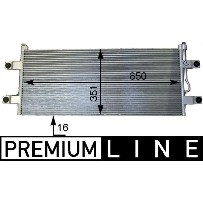 Condenseur, climatisation MAHLE AC 783 000P - Visuel 1