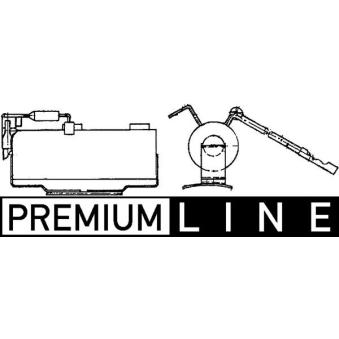 Résistance, pulseur d'air habitacle MAHLE ABR 10 000P