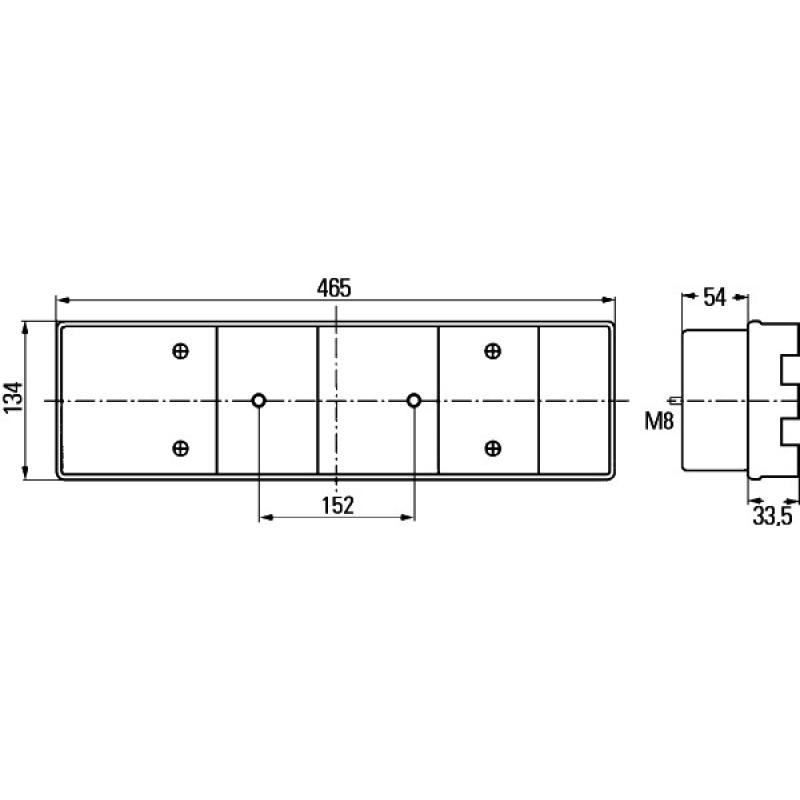 Feu arrière HELLA 2VD 008 204-091 - Visuel 3