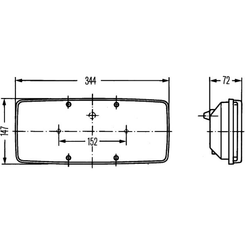 Feu arrière HELLA 2SD 003 167-021 - Visuel 2