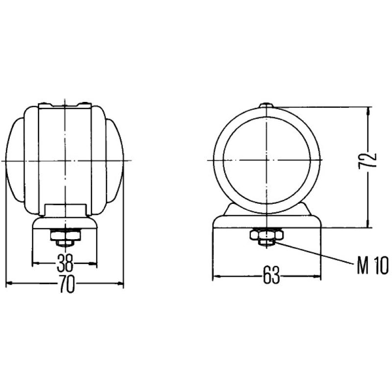 Feu de position HELLA 2TJ 001 633-211 - Visuel 2