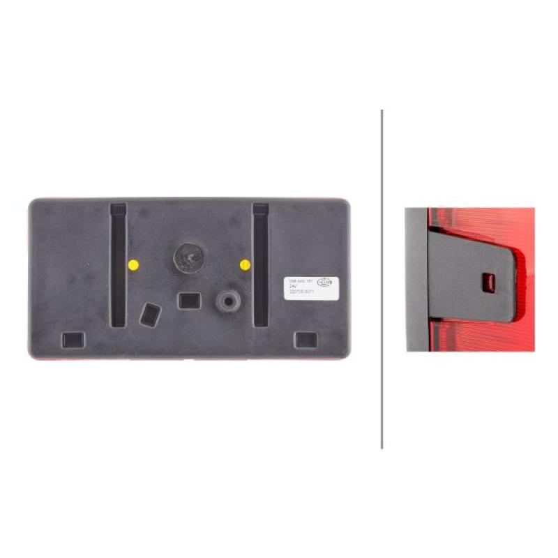 Feu arrière HELLA 2VB 006 040-051 - Visuel 1