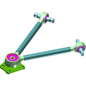 Triangle ou bras de suspension (train arrière) LEMFORDER 42287 01