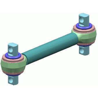 Triangle ou bras de suspension (train arrière) LEMFORDER