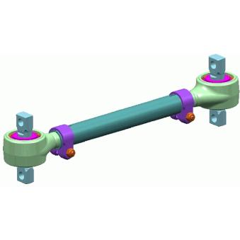 Triangle ou bras de suspension (train arrière) LEMFORDER 39352 01