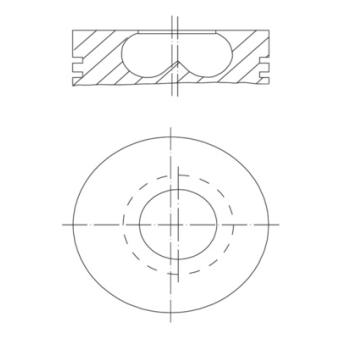 Piston MAHLE 009 50 00