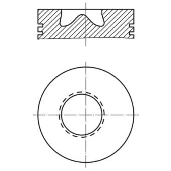 Piston MAHLE 009 96 00