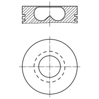 Piston MAHLE 008 27 00