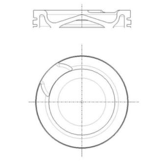 Piston MAHLE 001 PI 00191 000