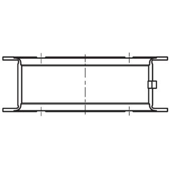 Coussinet de vilebrequin MAHLE 001 FL 10358 000