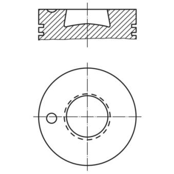 Piston MAHLE 003 91 10