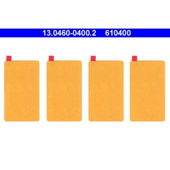 Kit d'accessoires, plaquette de frein à disque ATE 13.0460-0400.2