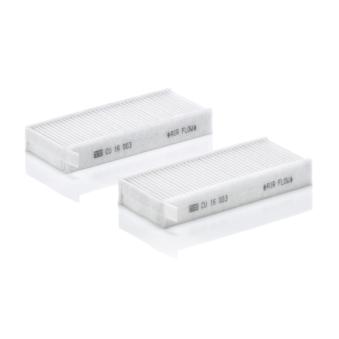 Filtre, air de l'habitacle MANN-FILTER CU 16 003-2