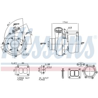 Turbocompresseur, suralimentation NISSENS