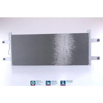 Condenseur, climatisation NISSENS