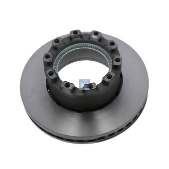 Jeu de 2 disques de frein avant DT