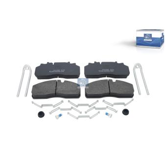 Jeu de 4 plaquettes de frein arrière DT 10.34127