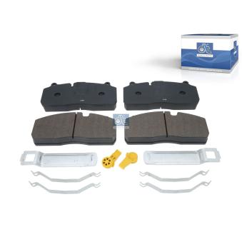Jeu de 4 plaquettes de frein DT