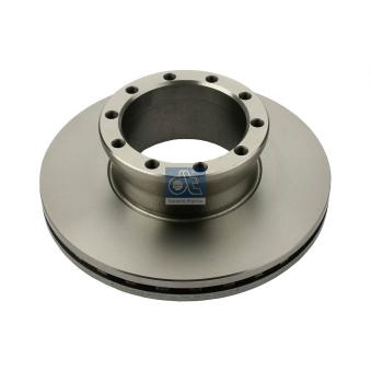 Jeu de 2 disques de frein avant DT