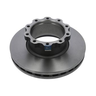 Jeu de 2 disques de frein avant DT