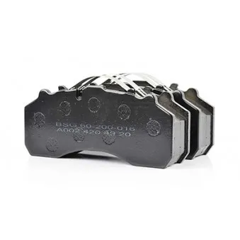 Jeu de 4 plaquettes de frein avant BSG